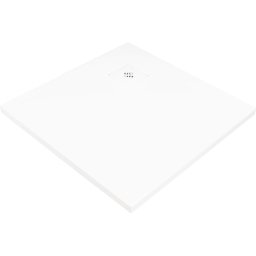 Silia Cădiță de duș din acrilat, pătrat, 100x100 cm Finisaj: Alb KSKA01010B
