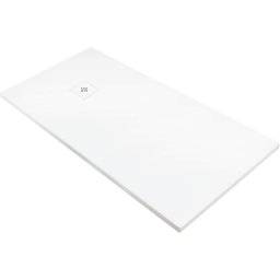 Silia Cădiță de duș din acrilat, rectangular, Finisaj: Alb KSKA00712B