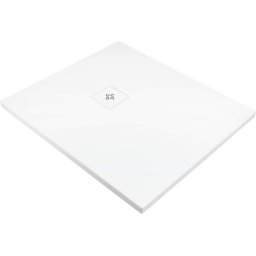 Silia Cădiță de duș din acrilat, rectangular, Finisaj: Alb KSKA00709B