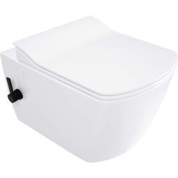 Blur Vas de WC, cu funcție de bideu - cu baterie Finisaj: Alb CDZ_6WNW