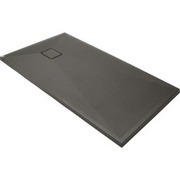 Correo Cădiță de duș din granit, rectangular, 140x70 cm Finisaj: Antracit KQR_T77B
