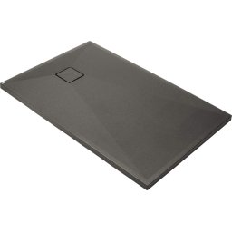 Correo Cădiță de duș din granit, rectangular, 120x70 cm Finisaj: Antracit KQR_T73B