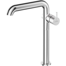 Silia Baterie pentru chiuvetă, înalt, cu pipă dreptunghiulară Finisaj: Crom BQS_024K