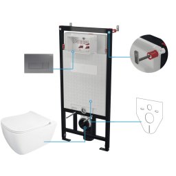 Hiacynt New Set WC, îngropat, 6 în 1 CDYT6ZPW