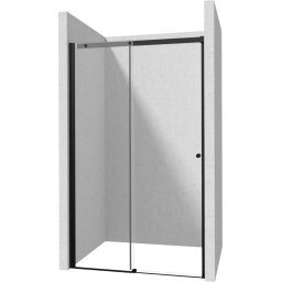 Kerria Plus Ușă de duș, 130 cm - glisant Finisaj: Negru KTSPN13P