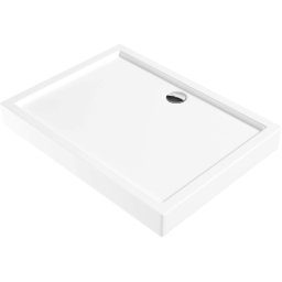 JASMIN Cădiță de duș din acrilat, rectangular, 120x90 cm Finisaj: Alb KGJ_043B