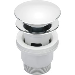 Click-Clack Dop pentru chiuvetă, sau bideu - cu preaplin Finisaj: Crom NHC_010P