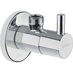 Robinet colțar, cu cap ceramic, 1/2" - 3/8" - rotund Finisaj: Crom VFA_B62R