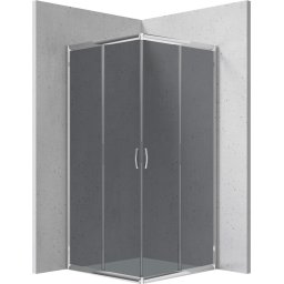 FUNKIA Cabină de duș, pătrat, 90 cm Finisaj: Crom KYC_441K