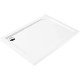 CUBIC Cădiță de duș din acrilat, rectangular, 80x120 cm Finisaj: Alb KTK_044B
