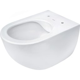 PEONIA Vas de WC, montare pe perete, fără bordură Finisaj: Alb CDE_6ZPW