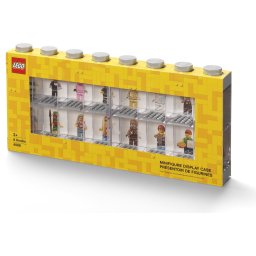 Lego Gear 5006598 - Cutie gri pentru 16 minifigurine (#40660006)