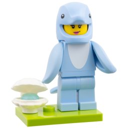 Lego Minifigures 71051 col28-9 - Dolphin Costume Fan