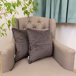 Set 2 FETE de perna cu fermoar Hiko COMFY catifea taupe