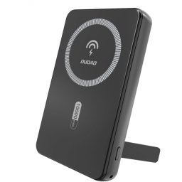 Baterie Externa Wireless Dudao K14S+, 10000mAh, 22.5W, QC + PD + FQI, 1 x QI - 1 x USB-A - 1 x USB-C, Neagra