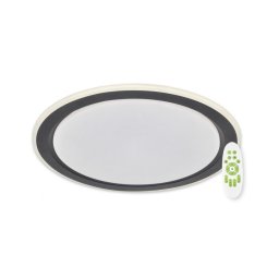 Plafonieră LED dimabilă LED/60W/230V neagră Top Light + telecomandă