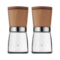 WMF NATURE set 2 râșnițe sare și piper, stejar
