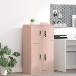 Dulap de depozitare Roz 60 x 40 x 40 cm Otel Laminat la Rece GartenMobel Dekor
