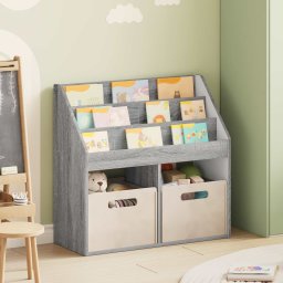 Raft pentru copii Gri Sonoma 72,5 x 29,5 x 69 cm Lemn compozit GartenMobel Dekor