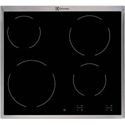 Plita incorporabila Electrolux EHF6240XXK, Electrica, Vitroceramica, 4 Zone de gatit, Touch control, 60 cm, Negru