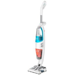 Aspirator vertical cu abur Rowenta RY8544WH Clean & Steam 3 in 1 , 1700W, alb/albastru