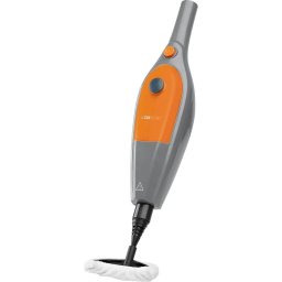 Mop cu aburi Clatronic DR3539 Gri-Portocaliu, 100°C, 330 ml, cablu cca. 5 m, Teava telescopica din aluminiu, Abur maxim cca. 25 g/min