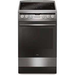 Aragaz Amica 57CE3.315HTAQ, vitroceramic, electric, 65 L, 50 cm, Inox