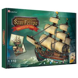 Puzzle 3D Cubic Fun - Nava San Felipe, 248 piese