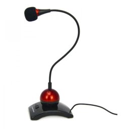 Microfon auxiliar cu comutator, brat flexibil, Esperanza Chat EH130