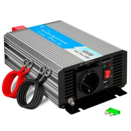 EXTRALINK convertor de tensiune 12V 230V invertor 600W convertor de curent sinusoidal pur invertor auto DC AC convertor vehicule auto motorhome auto port USB
