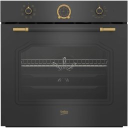 Cuptor incorporabil Beko RBIM19200AD, Electric, 72 l, 3D Cooking, Grill, Defrost, Fan Assisted cooking, Antracit