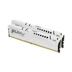 Memorii Kingston FURY Beast 64GB(2x32GB) DDR5, 5600MT/s, CL36, Alb