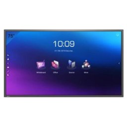 Tabla Interactiva Horion 75" 75M3A, Ultra HD (3840 x 2160), VGA, HDMI, Wireless, Android 8.0, Negru