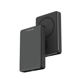 Acumulator extern Dviced Ultrathin DV400005, Incarcare Wireless, 15W, 10000mAh, Negru