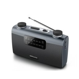 Radio portabil MUSE M-058 R, FM/MW, antena telescopica, maner de transport, Negru (M058R)