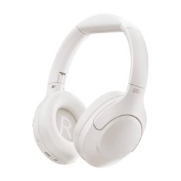 Casti Wireless QCY H3 Lite, ANC, Bluetooth 5.3, 60h autonomie, alb