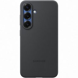 Husa de protectie Samsung Silicone Case pentru Galaxy S25, Negru