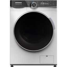 Masina de spalat rufe slim cu uscator Heinner HWDM-M814IVKB, Spalare 8 kg, Uscare 6 kg, 1400 rpm, Clasa B, Motor Inverter, Display LED, Control Touch, Alb