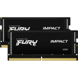 Kit dual memorie RAM Kingston Fury, 32GB DDR (2x16 GB), Frecventa 6000 MHz, CL - 38, Negru