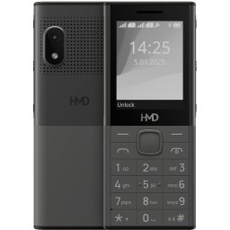 Telefon mobil HMD 150 Music, procesor Unisoc 6531F, 8 MB RAM, Dual SIM, baterie 2500 mAh, 2G, Gri