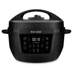 Multicooker Instant Pot RIO XL, capacitate utila 7.1L, 1200W, 7 functii, Negru
