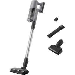 Aspirator vertical Electrolux Seria 600 EP61AB21UG, 21.6V, 2500 mAh, recipient praf 0.5l, tub inox, perie PowerPro multisuprafete cu LED, suport de perete, tehnologie ciclonica, duza par animale, 79 dB, autonomie max 50 minute, gri urban