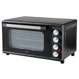 Set Cuptor Electric Cu Rotisor, Adler, Ad6030, Gratar, Tava De Copt, Tava Pentru Firimituri Si Manere, Capacitate 42 Litri, Putere 2000 W, Interval De Temperatura 100/230°C, 12 Moduri De Coacere, 59 x 42 x 33 cm, Negru