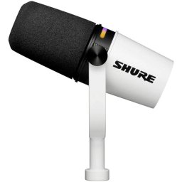 Microfon SHURE MV7+-W - lectern/vocal with XLR/USB-C connector
