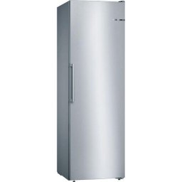 Congelator Bosch GSN36VIEP, 242 L, NoFrost, MultiAirflow, 4 sertare, Display TouchControl, Clasa E, H 186 cm, Inox