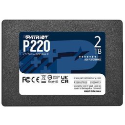 SSD Patriot Memory P220, 2TB, 2.5", Serial ATA III