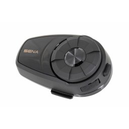 Interfon motocicleta SENA 10S cu 4 canale, 1600 m, Negru