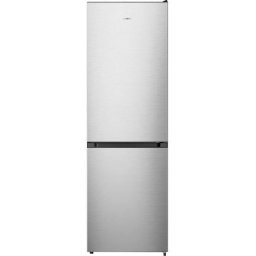 Combina frigorifica Gorenje NRK619EPXL4, 304L, Clasa E, H 186 cm, Argintiu