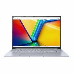 Laptop ASUS Vivobook 16X K3605VU-WS96, Procesor Intel® Core™ i9 i9-13900H, Display 16" WUXGA, 16 GB DDR4-SDRAM, 1 TB SSD, Placa video dedicata NVIDIA GeForce RTX 4050 6GB, Wi-Fi 6E, Windows 11 Home, Argintiu