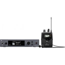 Set sistem monitorizare wireless in‑ear Sennheiser EW IEM G4-A, 516-558 MHz, Negru-Gri
